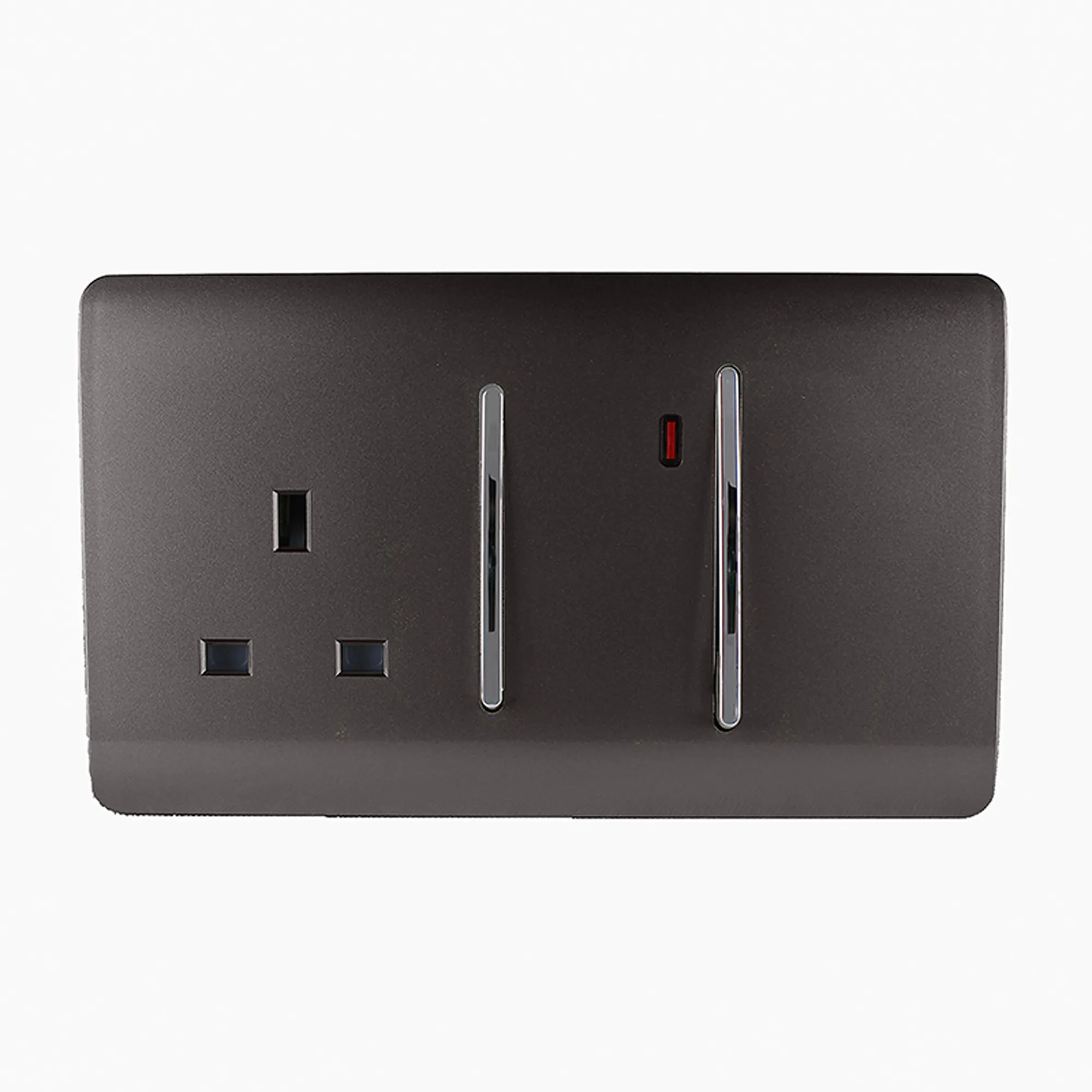 Dark Brown Wiring Accessories Trendi Decorative Screwless Dark Brown Wiring Accessories Trendi Decorative Screwless